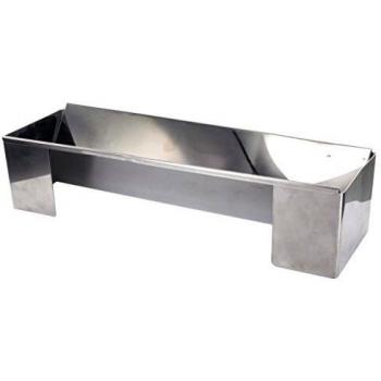 Molde Triangular para Troncos de Pastelería 31x10 cm Acero Inoxidable