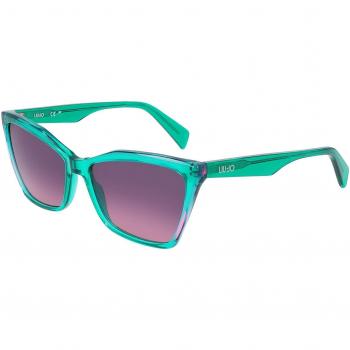 Liu Jo LJ796S 336 Anteojos de Sol para Mujer Verdes, Lentes de Sol Para Mujer Verdes, Gafas de Sol para Mujer Verdes