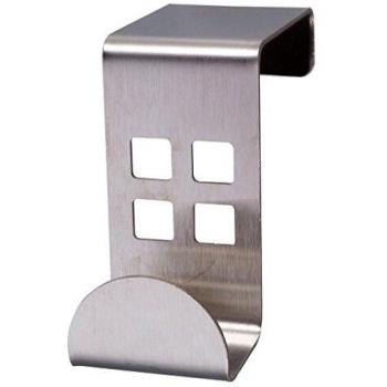 Laroom Juego 4 Perchas, Acero Inoxidable, Metal, 4 Unidades
