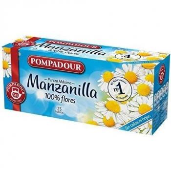 Pompadour Té Manzanilla, 25 Bolsitas