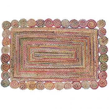 Alfombra DKD Home Decor Multicolor Árabe (160 x 230 x 0,5 cm)