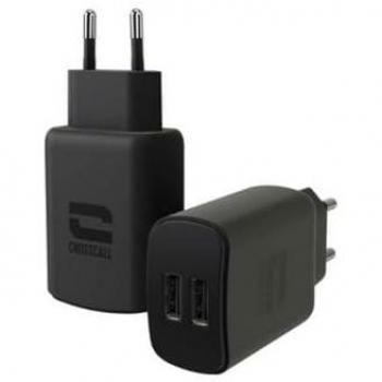 Cargador de Pared USB-C Doble para Smartphones Crosscall - Bulk