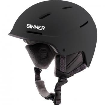Casco de esquí Sinner Whistler, Talla Grande, Negro