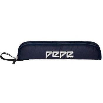 Pepe Jeans Uma Porta Flauta Azul 37x9x2 cms Poliéster