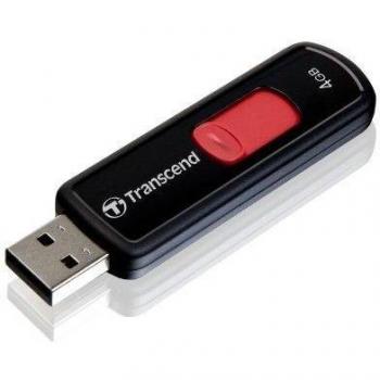 Transcend JetFlash 500 - Memoria USB 2.0 de 4 GB