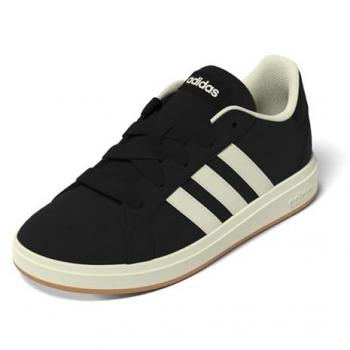 Zapatillas Adidas Grand Court 00s para Niños, Color Negro/Blanco/Goma10, Talla 38 2/3