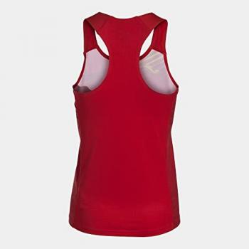 Camiseta tirantes mujer Elite X roja Joma