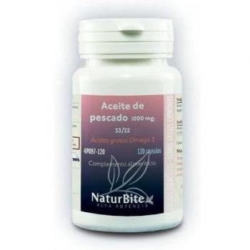 NaturBite Aceite de Pescado 1000mg 33/22 60caps