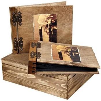 75er álbum de madera y madera Visitas como preiswertes Juego en caja Edler