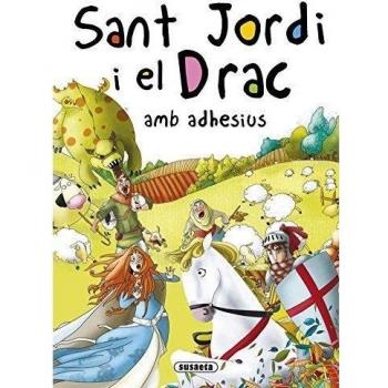 Sant Jordi i el Drac amb adhesius
