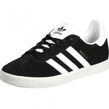 Adidas Gazelle J Girls' Children's Shoes (Trainers) in Black, Size: 6 US