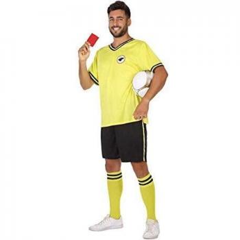 Atosa-56626 Disfraz Árbitro, Color Amarillo, M-L