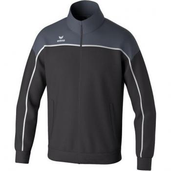 Erima Junior Change Training Jacket Black Grey Slate Grey White 140 cm