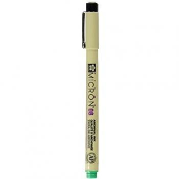 Pigma Micron Fine Line Design Pen, 50mm, Green