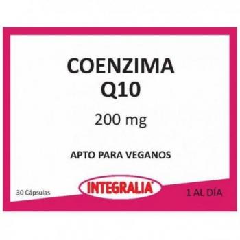 Integralia Coenzima Q10 200mg Cápsulas Apto para Veganos - 30 cápsulas