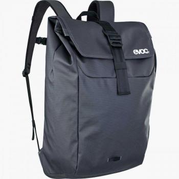 Mochila Duffle Evoc 26L Negra y Gris, Resistente y Ligera