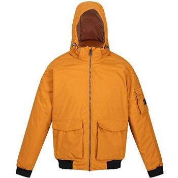 Regatta Men's Fazian Waterproof Hooded Jacket - Cathay Spice, Size: 3XL