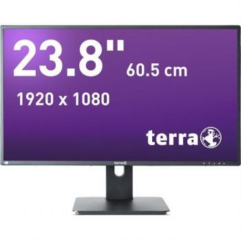 Monitor LED TERRA 3030206 de 61 cm (23.8) Full HD 1920 x 1080, 5 ms, altavoces, pivote, tecnología IPS