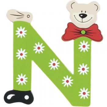 Wooden Letter N for Kids - Playshoes