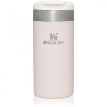 Stanley AeroLight Transit Mug 350 ml - Rose Quartz Metallic - Keeps 4 Hours Hot - 6 Hours Cold - Dishwasher Safe - Leakproof - Car Cup Holder Compatible