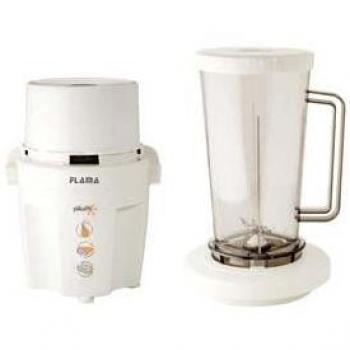 Flama Picadora Electrica Pikatti 1706FL, Blanca, 700W, Capacidad de 200g, Láminas de Acero Inoxidable, Sistema de Seguridad, Vaso con Capacidad de 1,25 L, Funcionamiento por Presión Sobre la Tapa