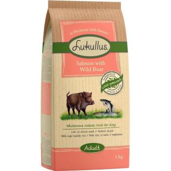 Lukullus con salmón y jabalí - 5 x 1 kg