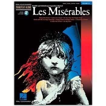 Piano Play-Along Volume 24: Les Miserables. CD, Sheet Music for Piano, Vocal & Guitar