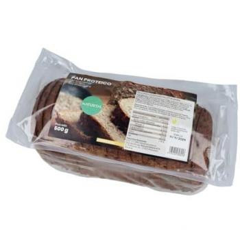 Pan Proteico Vegano 500 g - Naturitas Essentials | 30% de proteína | Sabor delicioso | Bajo en carbohidratos (3%) | Ideal para dietas hipocalóricas y Keto | Sin GMO