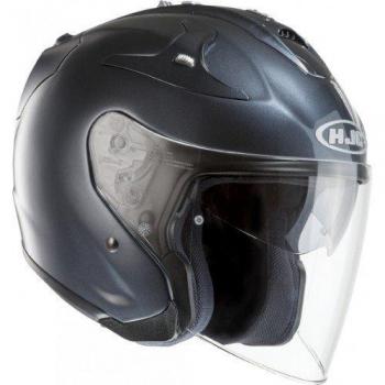 HJC NC Casco per Moto, Hombre, Anthracite, M