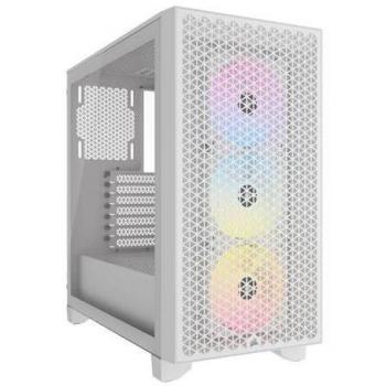 Corsair 3000D Airflow - Tempered Glass, Mid Tower Case - White