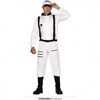 Fiestas Guirca, S.L. Disfraz de Astronauta Blanco para Hombre L