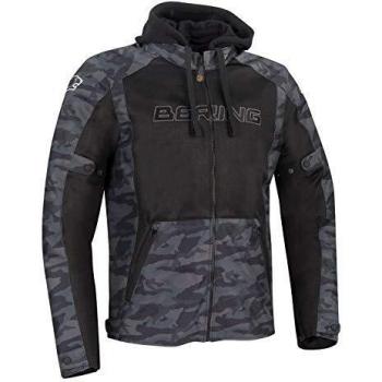Bering Spirit - Chaqueta para moto, color negro