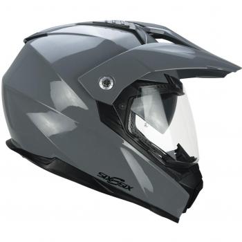 Casco Off-Road CGM 666A Twin Mono Gris Talla L