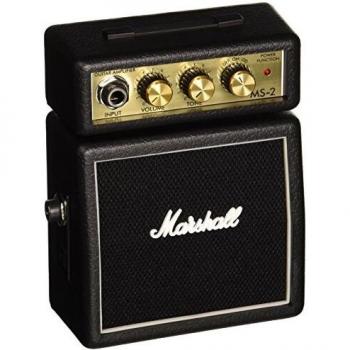 Marshall MS2 Mini Amplificador para Guitarra 1W Negro