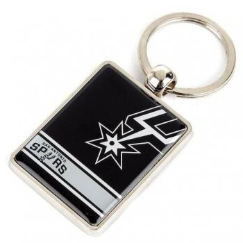 Llavero Fanatics NBA San Antonio Spurs - Llavero de metal con diseño del equipo, colores oficiales, tamaño compacto, ideal para aficionados y coleccionistas