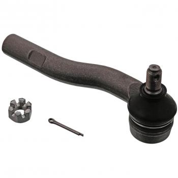 febi bilstein 43156 Tie Rod End with castle nut and cotter pin, pack of one