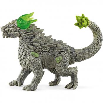 SCHLEICH Eldrador Creatures Stone Dragon Toy Figure - Grey