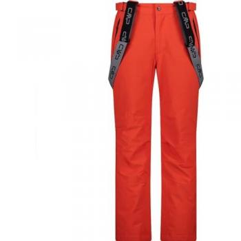 CMP Men's Red Removable Strap Ski Salopette Pants - Size XL