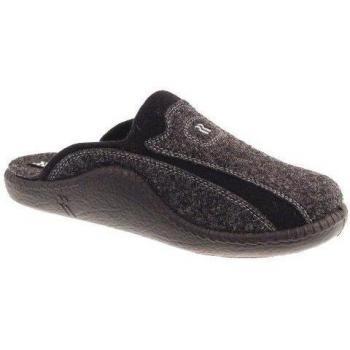Romika Mokasso 246 71046 - Pantuflas de fieltro para hombre, color negro, talla 46