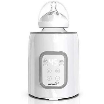 Calienta Biberones, esterilizador 5 en 1 con temporizador Calentador de alimentos para bebés y descongelador Calentador, sin BPA