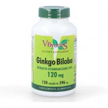 Ginkgo Biloba 120mg Cápsulas Vegetales - Suplemento Natural para Ansiedad, Insomnio y Nerviosismo