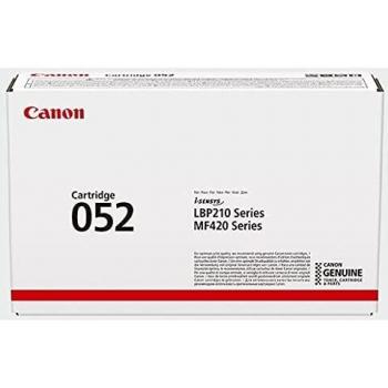 Toner Negro Canon 052H XL para i-Sensys LBP-212dw/MF 421dw, rendimiento de 9,200 páginas