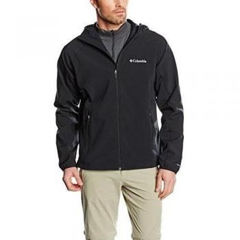 Columbia Hombre Softshell Whisper Creek, hombre, color negro, tamaño M