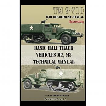 Manual técnico encuadernado en tapa dura de vehículos semioruga básicos M2, M3