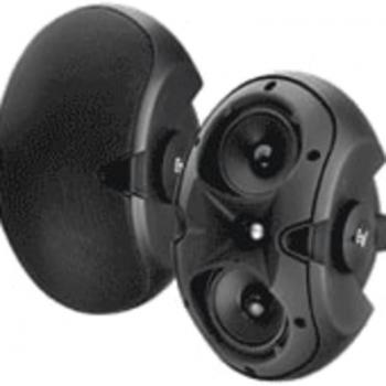 Electro-Voice EVID 4.2 4 Two-Way Surface-Mount Loudspeaker, Pair, Black