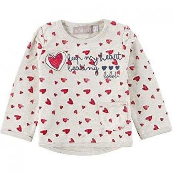boboli, Sweat-Shirt Felpa - Sweat-Shirt Felpa para bebe - niñas, color 9342, talla 3M