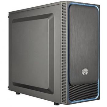 Cooler Master MasterBox E500L Blue - Cajas de ordenador de sobremesa ATX, microATX, Mini-ITX, Azul, Panel lateral sólido MCB-E500L-KN5N-S00