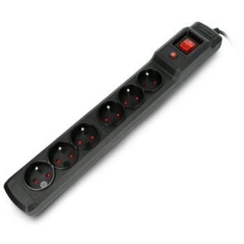 Armac - Surge Protection Multi M6 (6 outlets) 4.5m Black
