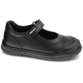 Zapatos Colegiales Negros para Niña Pablosky con Cierre Adherente de Leader-Tech