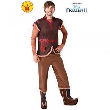 Rubies - Disfraz oficial de Disney Frozen 2, Kristoff Deluxe para adulto, tamaño estándar/mediano para hombre